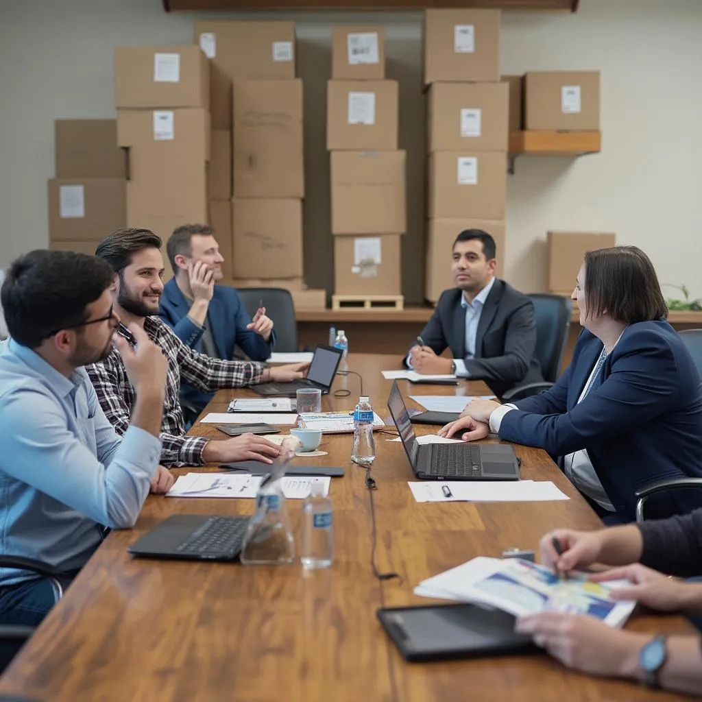 Reunión con clientes